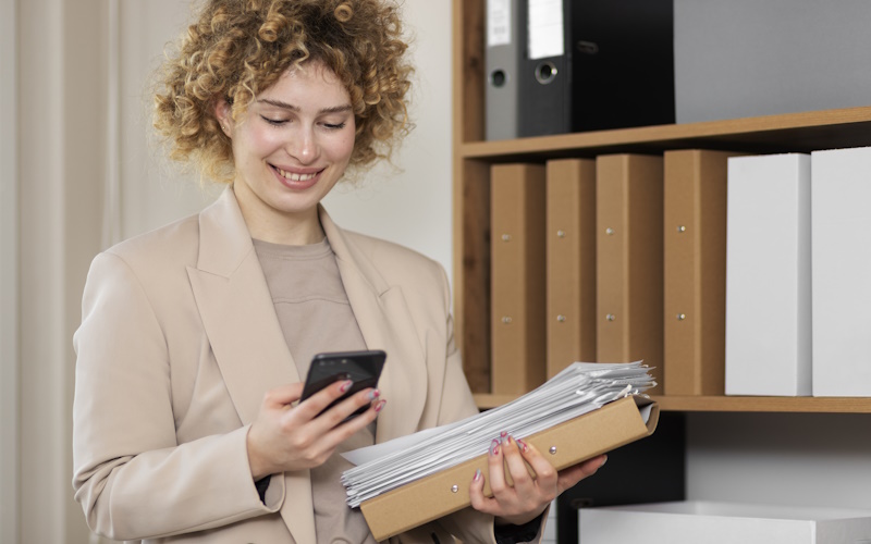Documentos legales almacenados en la nube con copia de seguridad